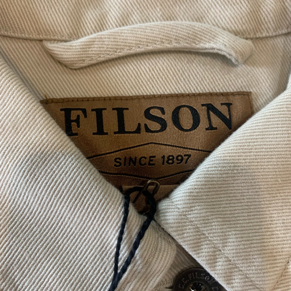Filson - Women’s Willow Jacket, Denim, Cream Natural - NEW NWT - Picture 4 of 7